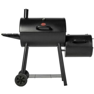 Char-Griller Brand Malli Smokin’ Pro Grilli & Offset Savustin - Musta Char-Griller Brand Malli Smokin’ Pro Grilli & Offset Savustin - Musta