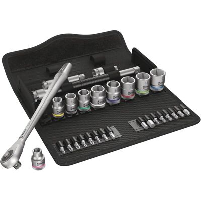 Wera 05004047001 Zyklop Metal Ratchet Set - 29 Pieces Wera 05004047001 Zyklop Metal Ratchet Set - 29 Pieces