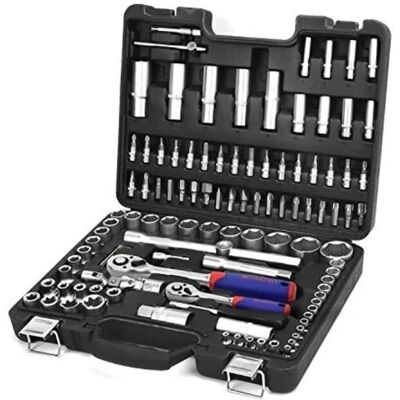WORKPRO - Socket Set - 108pc - 1/2in 1/4in - Jeu de douilles - Publicité WORKPRO - Socket Set - 108pc - 1/2in 1/4in - Jeu de douilles - Publicité