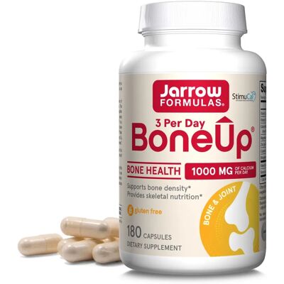 Jarrow Formulas BoneUp Microcrystalline Hydroxyapatite Bone Support - 180 Capsules Jarrow Formulas BoneUp Microcrystalline Hydroxyapatite Bone Support - 180 Capsules