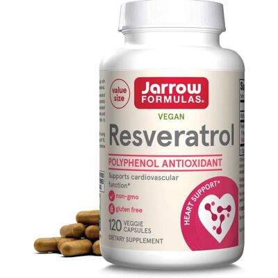 Jarrow Formulas Resveratrol 100mg - Suplemento dietético Jarrow Formulas Resveratrol 100mg - Suplemento dietético