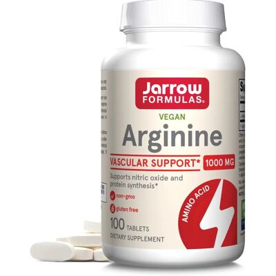 Jarrow Formulas Arginina 1000mg - Suplementos dietéticos Jarrow Formulas Arginina 1000mg - Suplementos dietéticos