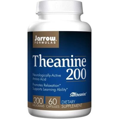 Jarrow Formulas L-teanina 200 Mg - Suplement diety Jarrow Formulas L-teanina 200 Mg - Suplement diety