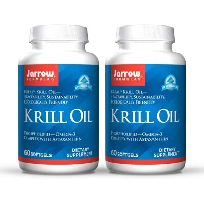 Aceite de cangrejo de antarctica de Jarrow Formulas 600mg - Aceite de krill - 60 cápsulas Aceite de cangrejo de antarctica de Jarrow Formulas 600mg - Aceite de krill - 60 cápsulas