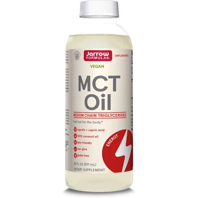 Aceite MCT de Jarrow Formulas - Sin sabor - Suplemento dietético Aceite MCT de Jarrow Formulas - Sin sabor - Suplemento dietético