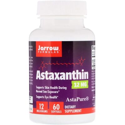 Jarrow Formulas Astaxanthin 12 mg - 60 Miękkich Kapsułek - Suplement diety Jarrow Formulas Astaxanthin 12 mg - 60 Miękkich Kapsułek - Suplement diety