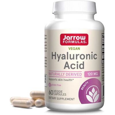 Jarrow Formulas Kwas hialuronowy 120 mg - Suplement na skórę Jarrow Formulas Kwas hialuronowy 120 mg - Suplement na skórę