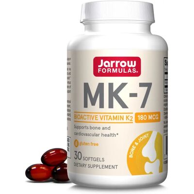 Jarrow Formulas Witamina K2 MK-7 dla zdrowych kości i energii - Suplement diety Jarrow Formulas Witamina K2 MK-7 dla zdrowych kości i energii - Suplement diety