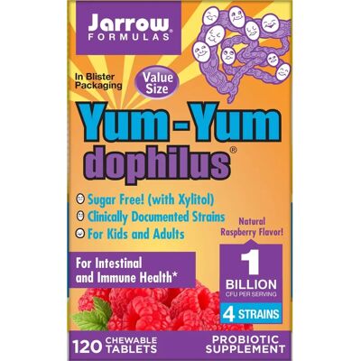 Jarrow Formulas Probióticos en Masticables - Salud Intestinal Jarrow Formulas Probióticos en Masticables - Salud Intestinal