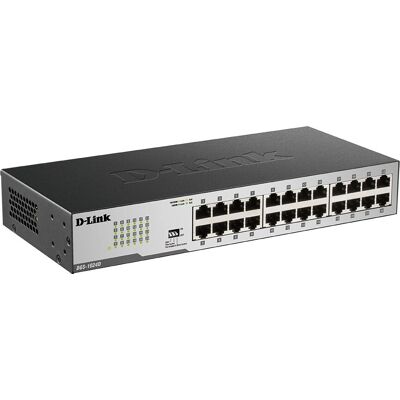 D-Link 24-Port Gigabit Ethernet Switch - Unmanaged - Desktop D-Link 24-Port Gigabit Ethernet Switch - Unmanaged - Desktop