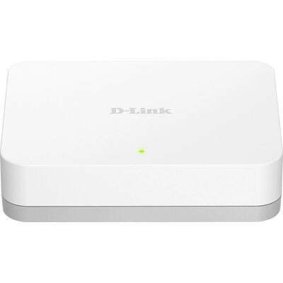 Conmutador Ethernet Gigabit de 5 puertos D-Link GO-SW-5G - Sin gestión Conmutador Ethernet Gigabit de 5 puertos D-Link GO-SW-5G - Sin gestión