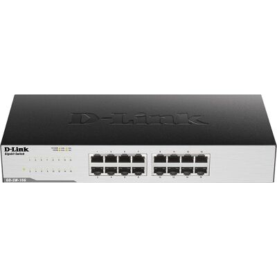 Switch de Bureau Gigabit 16 Ports D-Link - Ethernet 10/100/1000 - Publicité Switch de Bureau Gigabit 16 Ports D-Link - Ethernet 10/100/1000 - Publicité