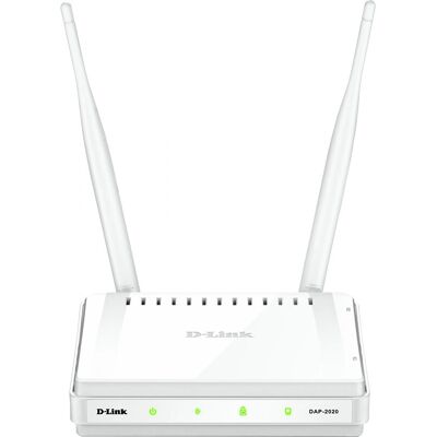 Ponto de acesso Wi-Fi N300 D-Link DAP-2020 - Branco Ponto de acesso Wi-Fi N300 D-Link DAP-2020 - Branco