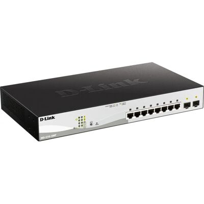 D-Link DGS-1210-10MP Managed Switch - 10/100/1000 PoE+ - Black D-Link DGS-1210-10MP Managed Switch - 10/100/1000 PoE+ - Black