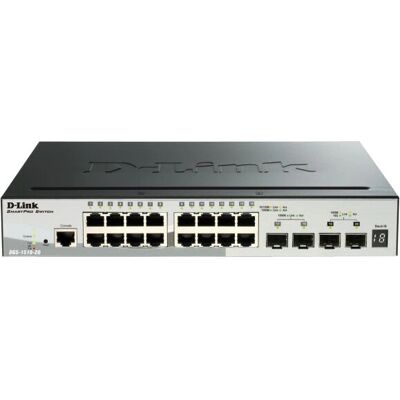 Switch Ethernet Gigabit Gestito D-Link DGS-1510-52XMP - Nero Switch Ethernet Gigabit Gestito D-Link DGS-1510-52XMP - Nero