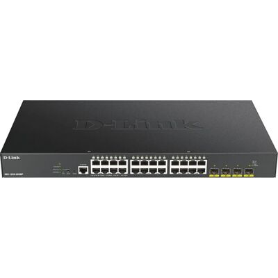 D-Link DGS-1250-28XMP Nätverksswitch - 24-port Gigabit PoE L3 D-Link DGS-1250-28XMP Nätverksswitch - 24-port Gigabit PoE L3