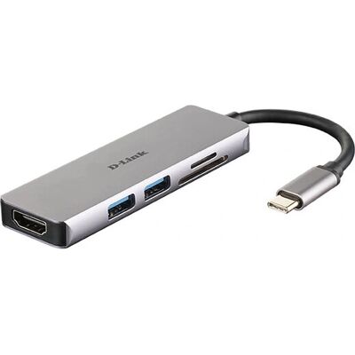 D-Link DUB-M530 Laptop Dock - 4K HDMI, USB-C, Aluminium D-Link DUB-M530 Laptop Dock - 4K HDMI, USB-C, Aluminium