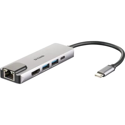 D-Link DUB-M520 Docking Station - Thunderbolt 3, HDMI, Ethernet D-Link DUB-M520 Docking Station - Thunderbolt 3, HDMI, Ethernet
