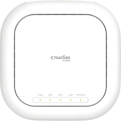 D-Link Nuclias DBA-2520P Drahtloser Zugangspunkt - 1900 Mbit/s - Weiß - PoE - EU Stecker - 2,4/5 GHz D-Link Nuclias DBA-2520P Drahtloser Zugangspunkt - 1900 Mbit/s - Weiß - PoE - EU Stecker - 2,4/5 GHz