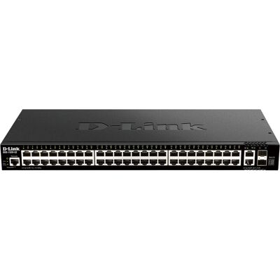 D-Link DGS-1520-52 Managed Network Switch - Layer 3, 48 Ports, Black D-Link DGS-1520-52 Managed Network Switch - Layer 3, 48 Ports, Black