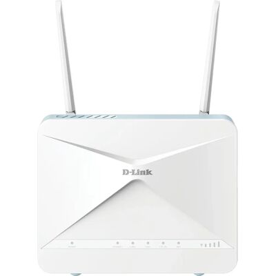 D-Link AX1500 4G Smart Router - Dualband Wi-Fi 6, Gigabit Ethernet, Blau, Weiß D-Link AX1500 4G Smart Router - Dualband Wi-Fi 6, Gigabit Ethernet, Blau, Weiß