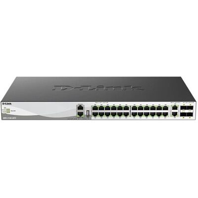 D-Link DMS-3130-30TS - Switch - Camada 3 - Gerenciado - 24 Portas - Rack D-Link DMS-3130-30TS - Switch - Camada 3 - Gerenciado - 24 Portas - Rack