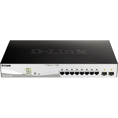 D-Link DGS-1210-10MP Hallinnoitu Gigabit Ethernet-kytkin - Musta, Harmaa D-Link DGS-1210-10MP Hallinnoitu Gigabit Ethernet-kytkin - Musta, Harmaa