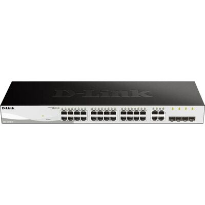 Hanterad D-Link DGS-1210-28 - 28 portar, Svart Hanterad D-Link DGS-1210-28 - 28 portar, Svart