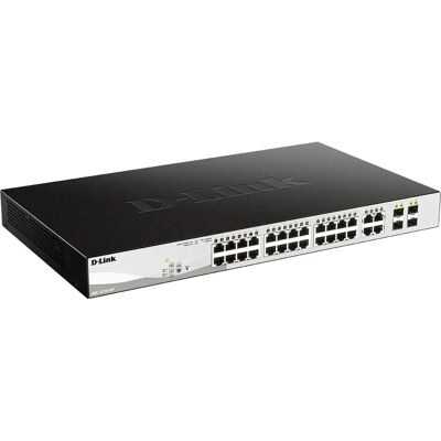 Switch Administrado D-Link DGS-1210-24P - 24 Puertos Gigabit PoE Switch Administrado D-Link DGS-1210-24P - 24 Puertos Gigabit PoE