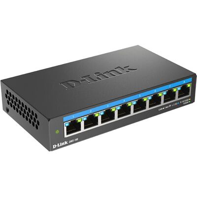 Switch non géré D-Link DMS-108 Layer 2 2.5G Ethernet - Dispositif réseau - Publicité Switch non géré D-Link DMS-108 Layer 2 2.5G Ethernet - Dispositif réseau - Publicité