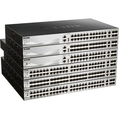 Switch géré D-Link DGS-3130-30PS/E couche 3 Gigabit Ethernet - Gris Switch géré D-Link DGS-3130-30PS/E couche 3 Gigabit Ethernet - Gris