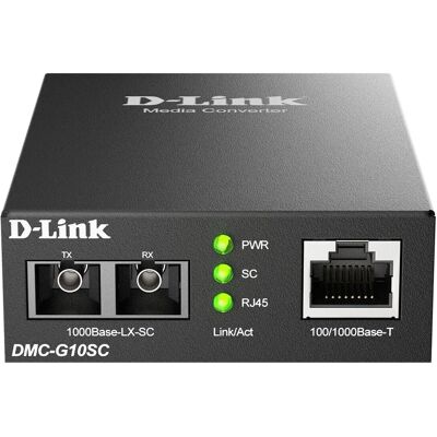 Convertor Ethernet D-Link DMC-G10SC - 10 km Convertor Ethernet D-Link DMC-G10SC - 10 km