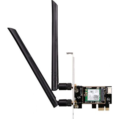 D-Link AX3000 Wi-Fi 6 PCIe Adapter - Trådlös, Bluetooth 5.0 D-Link AX3000 Wi-Fi 6 PCIe Adapter - Trådlös, Bluetooth 5.0