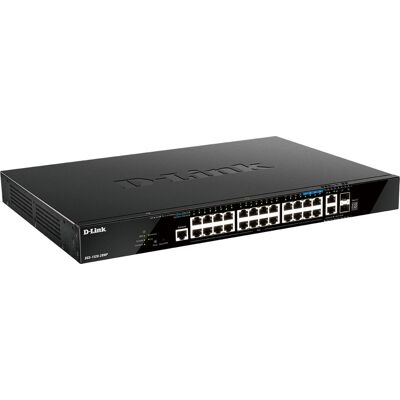 D-Link DGS-1520-28MP/E Managed L3 Gigabit Ethernet Switch - Zwart D-Link DGS-1520-28MP/E Managed L3 Gigabit Ethernet Switch - Zwart