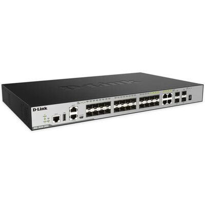 Switch géré de couche 3 D-Link DGS-3630-28SC - 24 ports SFP Switch géré de couche 3 D-Link DGS-3630-28SC - 24 ports SFP
