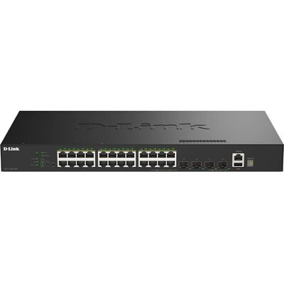 Διαχειριζόμενος διακόπτης D-Link DGS-1530-28P/E Layer 2 Gigabit PoE - Μαύρο Διαχειριζόμενος διακόπτης D-Link DGS-1530-28P/E Layer 2 Gigabit PoE - Μαύρο