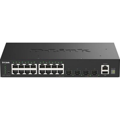 D-Link DGS-1530-20/E - Hallittu kerros 2 Gigabit Ethernet kytkin D-Link DGS-1530-20/E - Hallittu kerros 2 Gigabit Ethernet kytkin