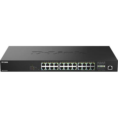 D-Link DMS-1250-28P/E Verkkosiirrin - 2,5G PoE - Musta D-Link DMS-1250-28P/E Verkkosiirrin - 2,5G PoE - Musta