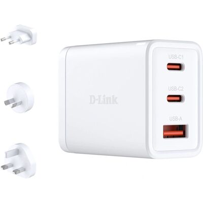 D-Link DCP-651 White Fast Charging Charger - charger D-Link DCP-651 White Fast Charging Charger - charger