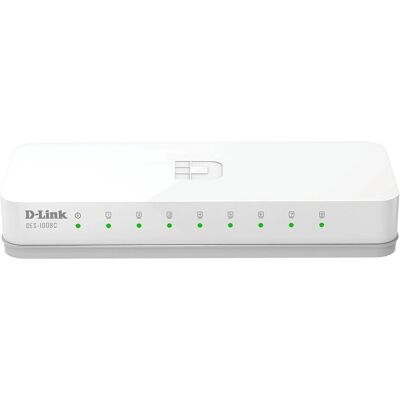 D-Link - DES-1008C/E - 8-port - Network switch D-Link - DES-1008C/E - 8-port - Network switch