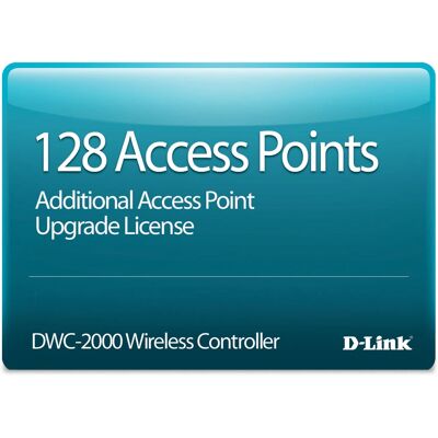D-Link DWC-2000-AP128-LIC - Draadloze Controller Licentie D-Link DWC-2000-AP128-LIC - Draadloze Controller Licentie