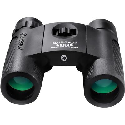 Barska AB11845 10 x 25 Blackhawk Compact Binoculars Barska AB11845 10 x 25 Blackhawk Compact Binoculars