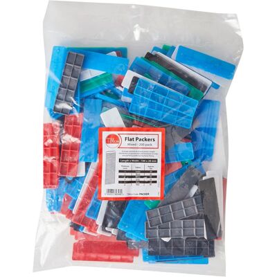 TIMCO - Packer - Multicolore - 200-paquets - Packers - Publicité TIMCO - Packer - Multicolore - 200-paquets - Packers - Publicité