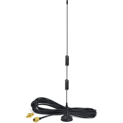 Antena Bingfu - Banda dupla 978MHz & 1090MHz - Base magnética 7dBi Antena Bingfu - Banda dupla 978MHz & 1090MHz - Base magnética 7dBi
