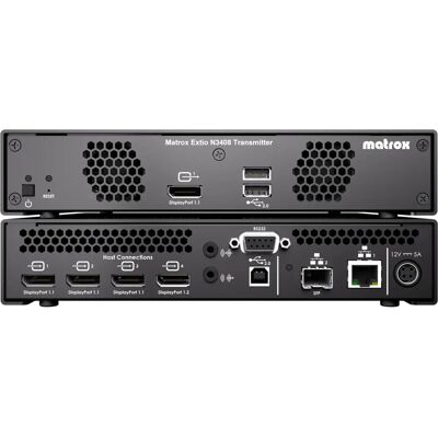 Matrox N3408 - 4K UHD KVM Extender Matrox N3408 - 4K UHD KVM Extender