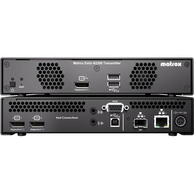 Matrox N3208 - Hochleistungs-IP-KVM-Extender - KVM-Extender Matrox N3208 - Hochleistungs-IP-KVM-Extender - KVM-Extender