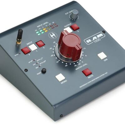 Heritage Audio RAM 1000 - Controlador de Monitoreo - Bluetooth, 2x Línea, Auriculares Heritage Audio RAM 1000 - Controlador de Monitoreo - Bluetooth, 2x Línea, Auriculares