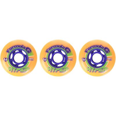 Ruedas de Hockey en Interior Hyper Era80-76A - Naranja Ruedas de Hockey en Interior Hyper Era80-76A - Naranja
