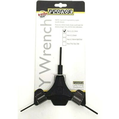 Pedros Y-Schlüssel 2-3mm - Werkzeug Pedros Y-Schlüssel 2-3mm - Werkzeug