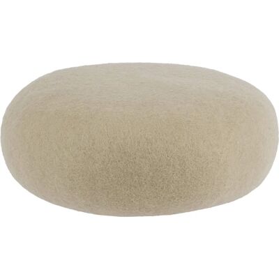 myfelt Lutz Pouf - Laine naturelle, vert-beige, Ø 38 cm - Publicité myfelt Lutz Pouf - Laine naturelle, vert-beige, Ø 38 cm - Publicité